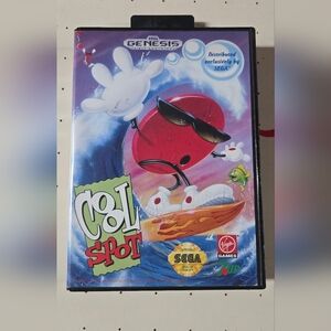 Sega Cool Spot 7-up 7up Video Game Vintage 1993